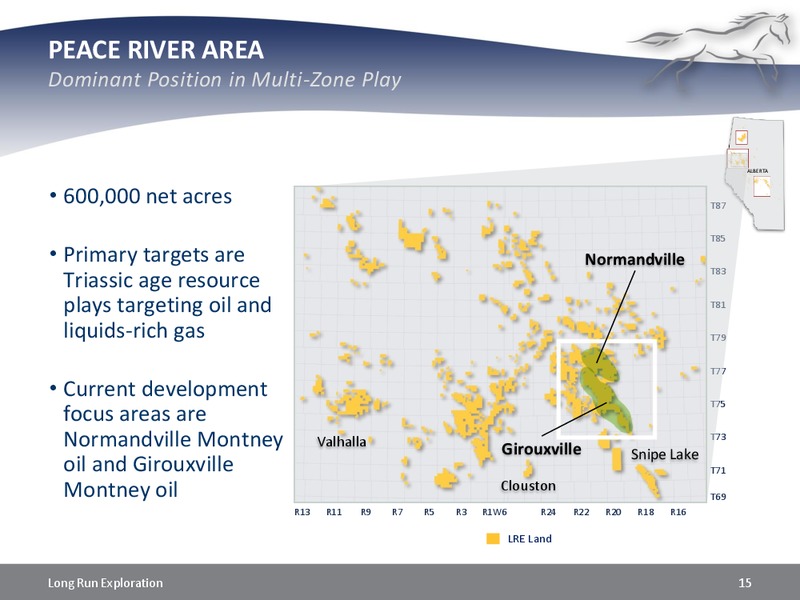 Investor Update – Long Run Exploration Ltd. – slide 15