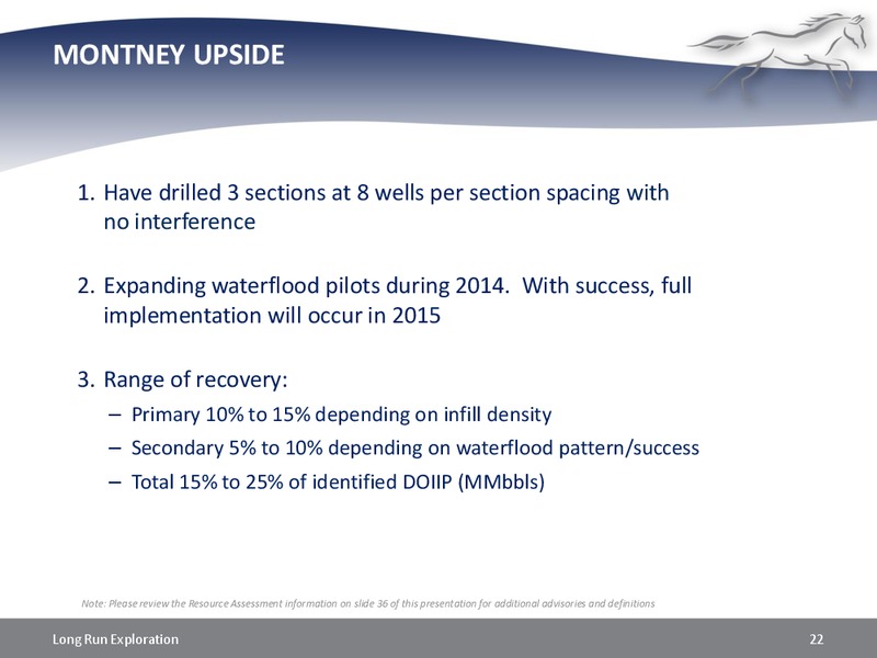 Investor Update – Long Run Exploration Ltd. – slide 22