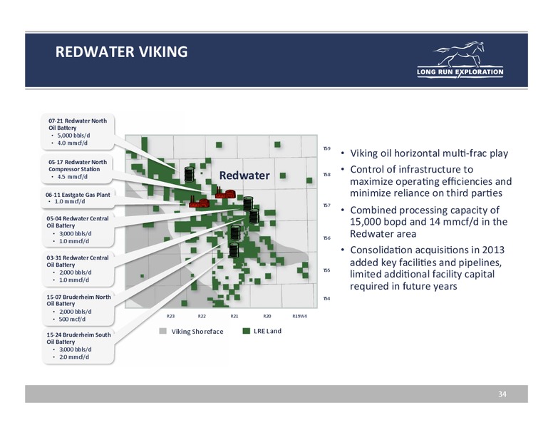 Investor Update – Long Run Exploration Ltd. – slide 34