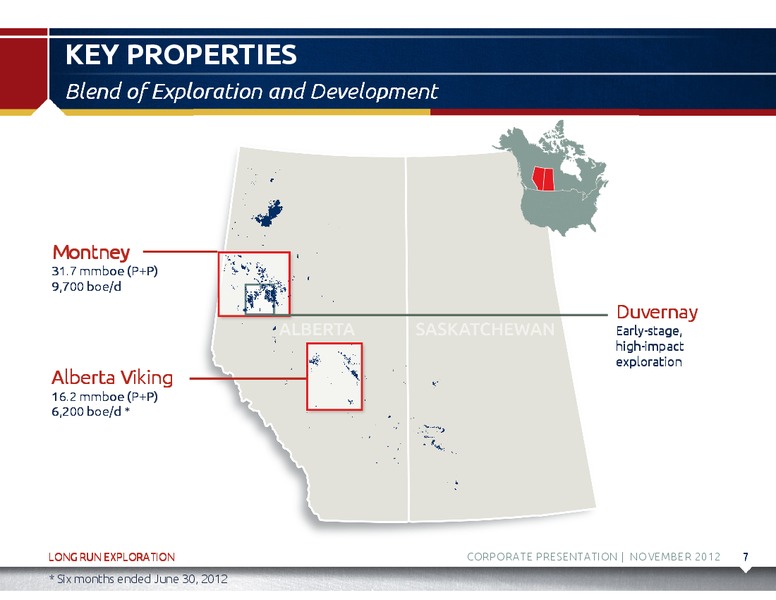 NOVEMBER 2012 CORPORATE PRESENTATION – Long Run Exploration Ltd. – slide 8