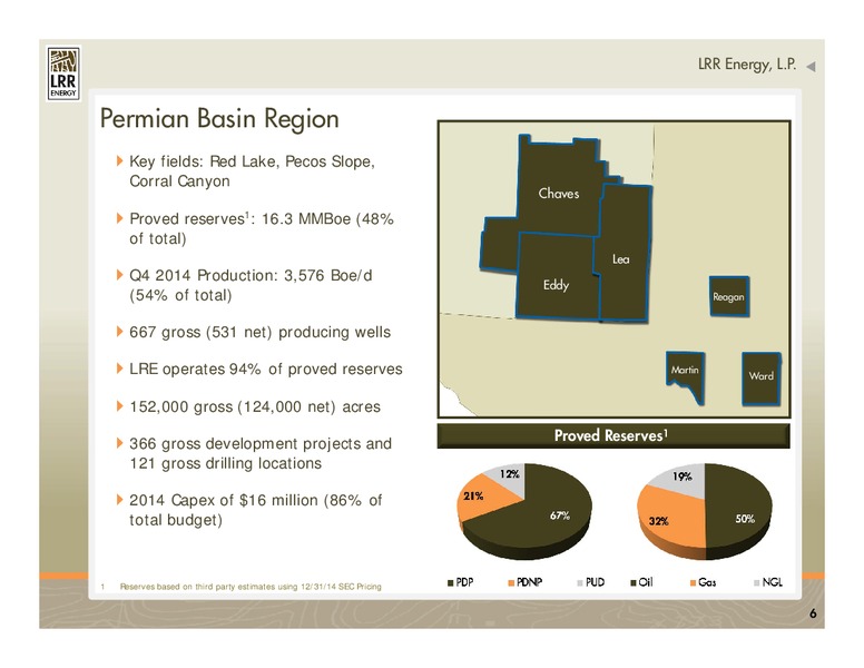 Capital Link MLP Conference – LRR Energy LP – slide 6