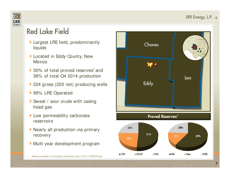 Capital Link MLP Conference – LRR Energy LP – slide 7