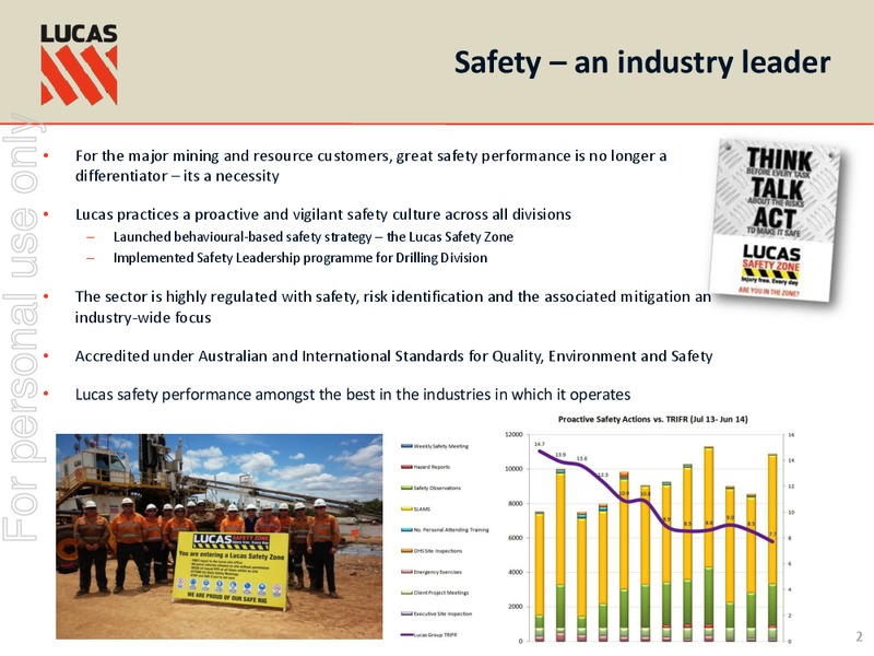 Annual General Meeting – Lucas Energy, Inc. – slide 2