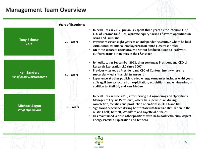 Howard Weil Energy Conference – Lucas Energy, Inc. – slide 4