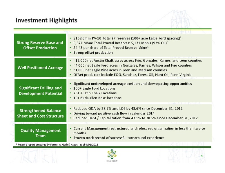 IPAA 2014 OGIS New York – Lucas Energy, Inc. – slide 3