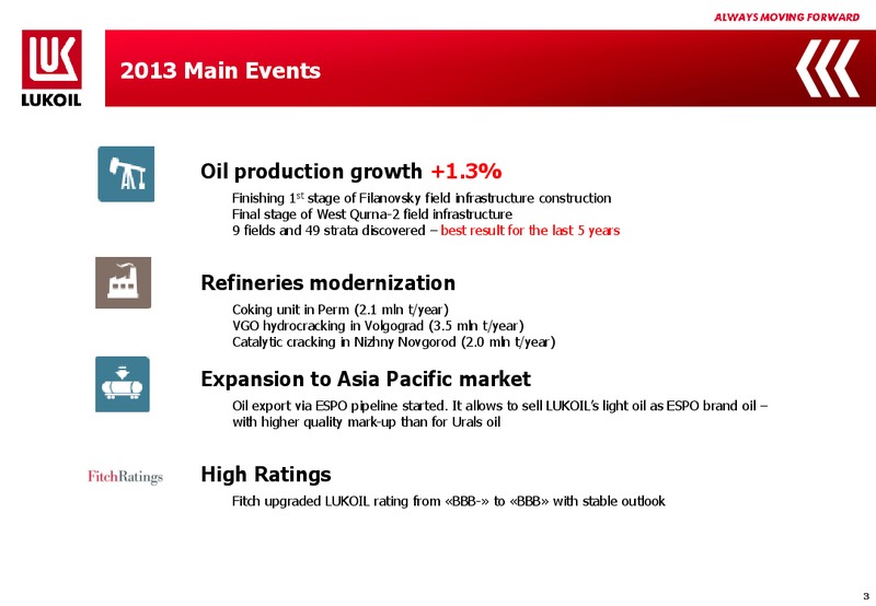 2013 FINANCIAL RESULTS – LUKOIL – slide 2