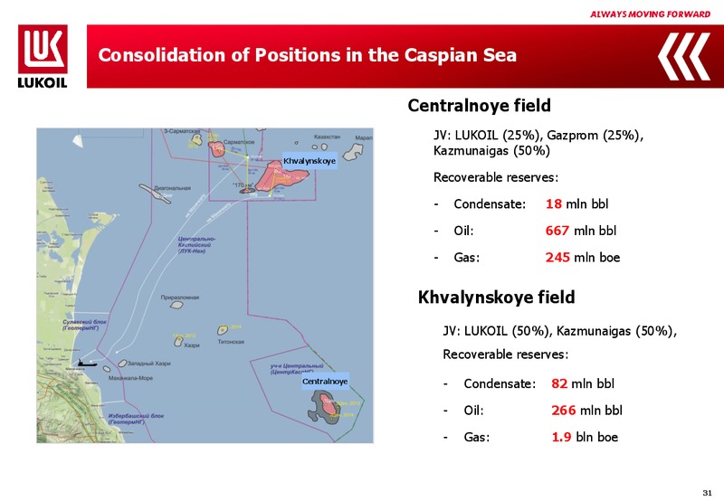 1Q 2014 Financial Results – LUKOIL – slide 30