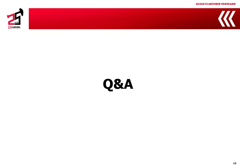 Q1 2016 Results – LUKOIL – slide 17