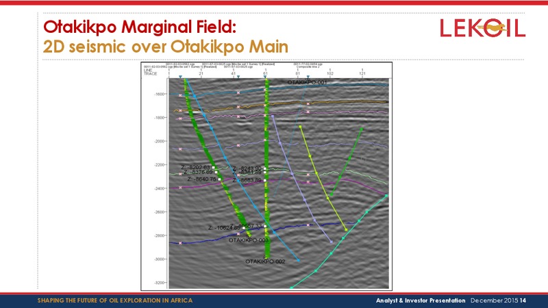December 2015 Investor Presentation – Lekoil – slide 14