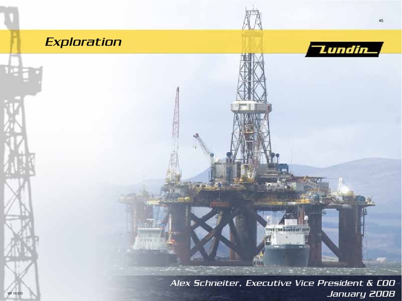 INVESTOR PRESENTATION – Lundin Petroleum – slide 1
