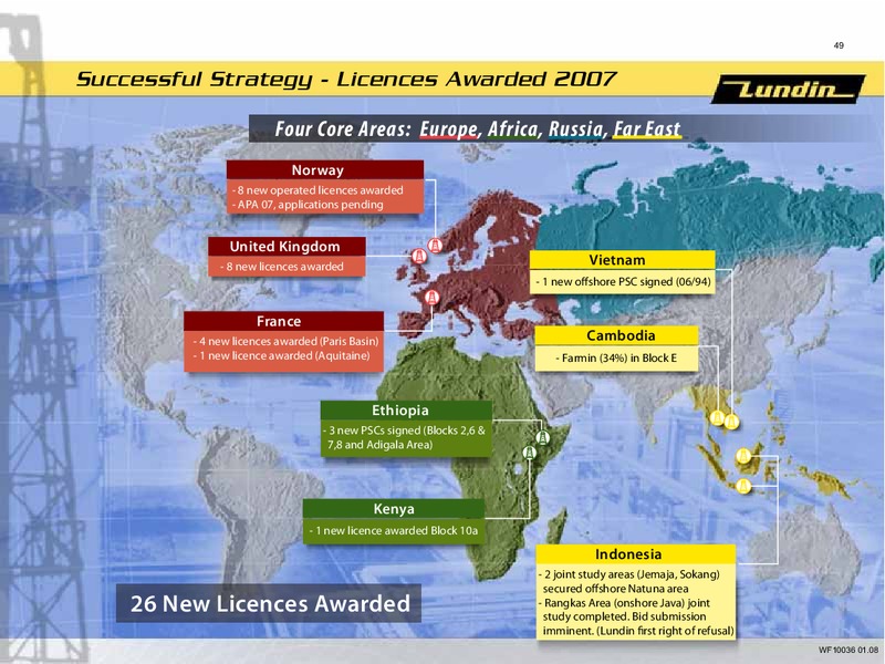 INVESTOR PRESENTATION – Lundin Petroleum – slide 5
