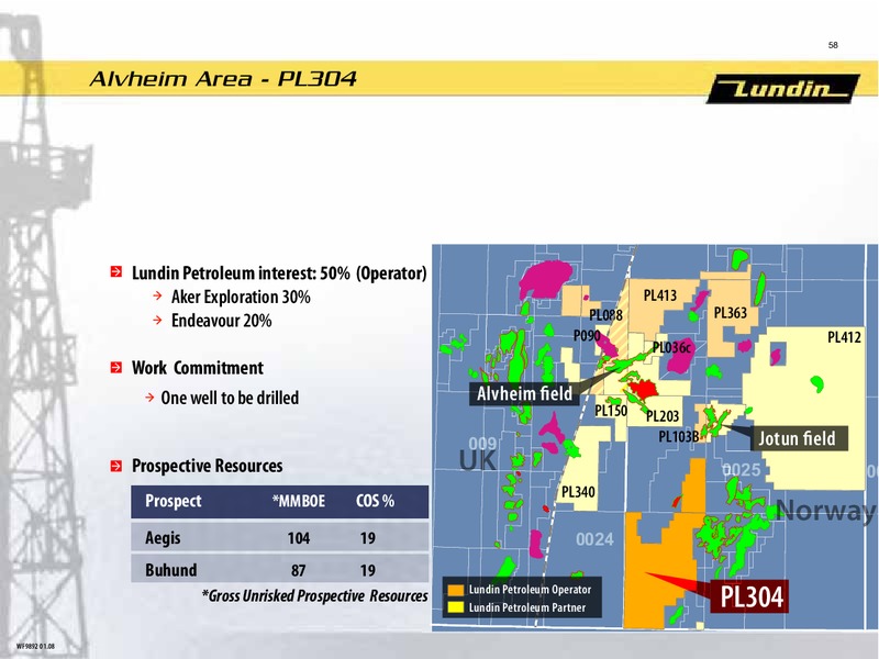 INVESTOR PRESENTATION – Lundin Petroleum – slide 14