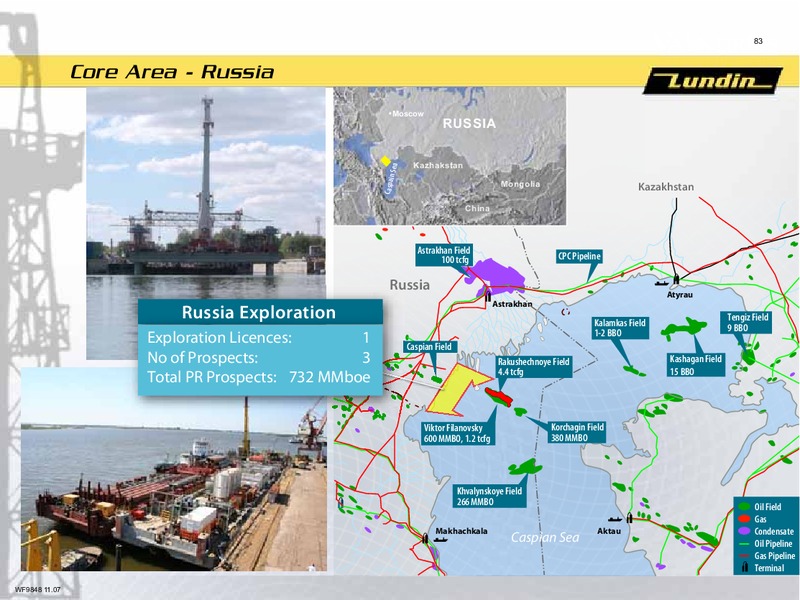 INVESTOR PRESENTATION – Lundin Petroleum – slide 39