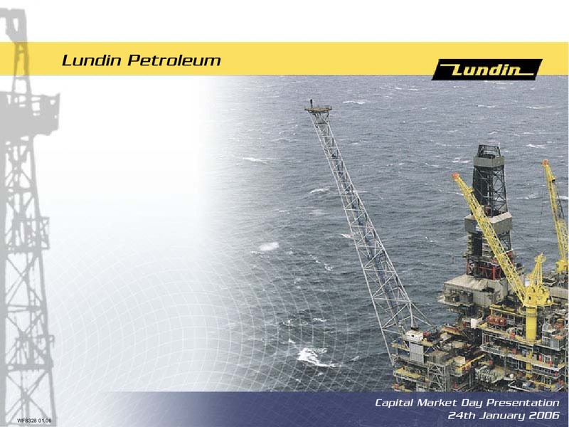 CAPITAL MARKET DAY PRESENTATION – Lundin Petroleum – slide 1