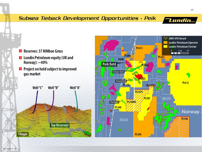 CAPITAL MARKET DAY PRESENTATION – Lundin Petroleum – slide 65