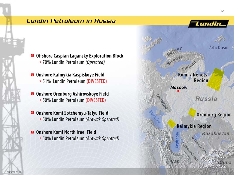 CAPITAL MARKET DAY PRESENTATION – Lundin Petroleum – slide 90