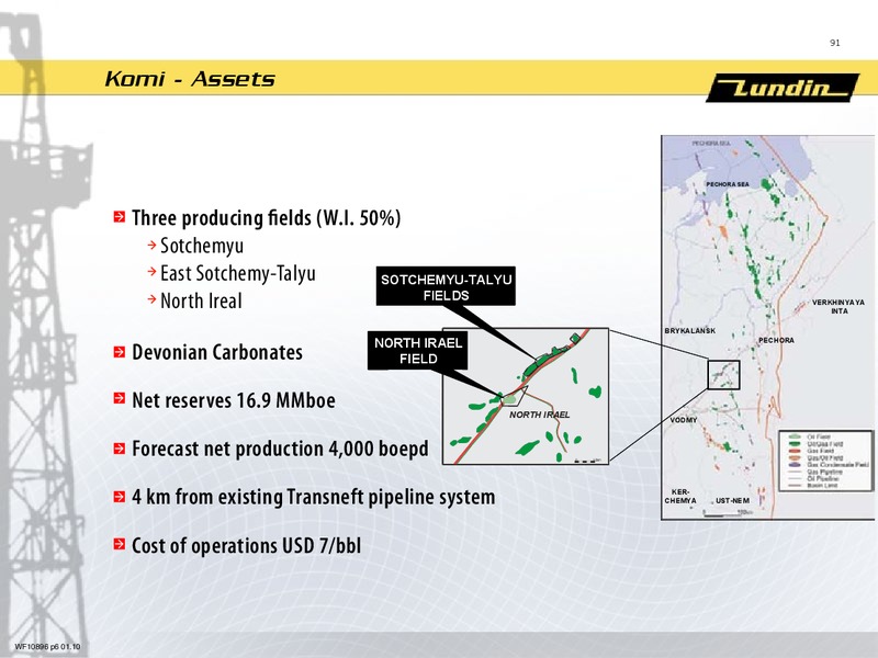CAPITAL MARKET DAY PRESENTATION – Lundin Petroleum – slide 91