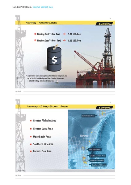 JANUARY 2012 CAPITAL MARKET DAY – Lundin Petroleum – slide 17