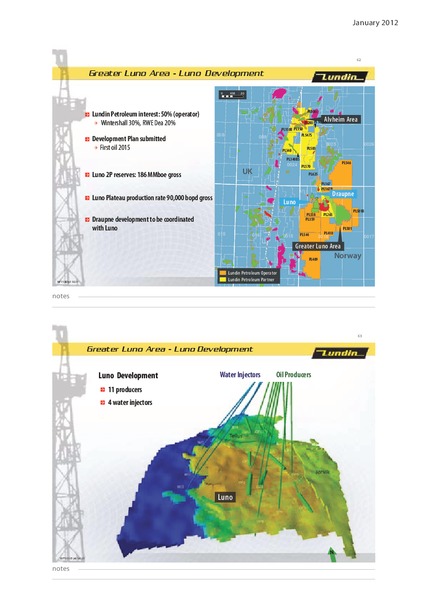 JANUARY 2012 CAPITAL MARKET DAY – Lundin Petroleum – slide 32