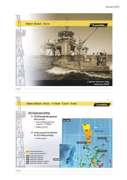 JANUARY 2012 CAPITAL MARKET DAY – Lundin Petroleum – slide 34