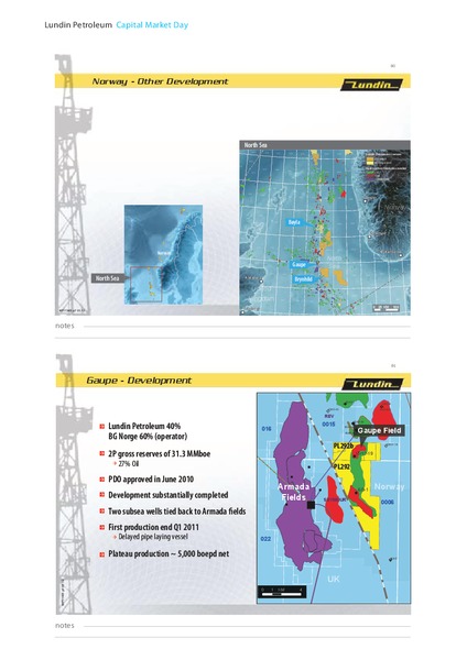 JANUARY 2012 CAPITAL MARKET DAY – Lundin Petroleum – slide 41