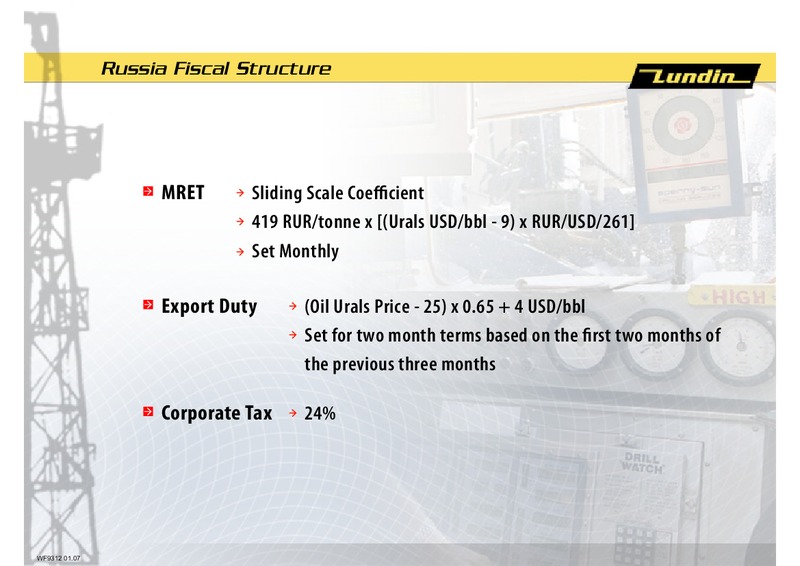 2007 MARGIN ANALYSIS CAPITAL MARKET DAY PRESENTATION – Lundin Petroleum – slide 7