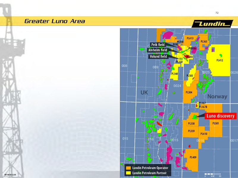 INVESTOR PRESENTATION – Lundin Petroleum – slide 13