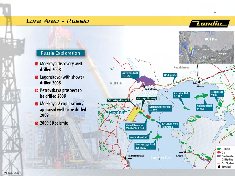 INVESTOR PRESENTATION – Lundin Petroleum – slide 20