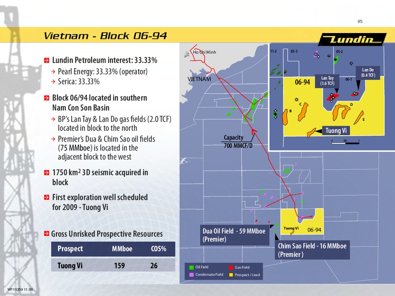 INVESTOR PRESENTATION – Lundin Petroleum – slide 26