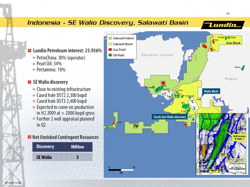 INVESTOR PRESENTATION – Lundin Petroleum – slide 30