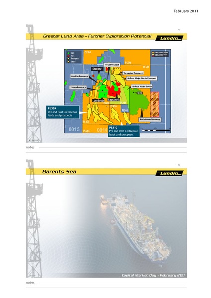 CAPITAL MARKET DAY – Lundin Petroleum – slide 36
