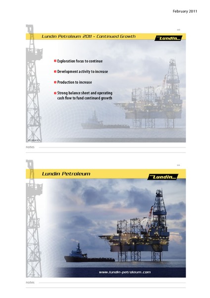 CAPITAL MARKET DAY – Lundin Petroleum – slide 56