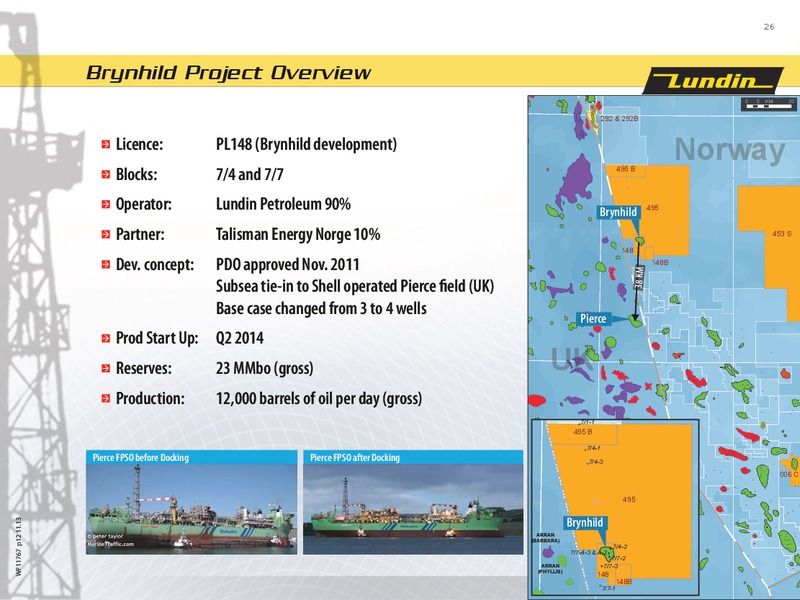 Financial Presentation Year End 2013 – Lundin Petroleum – slide 26