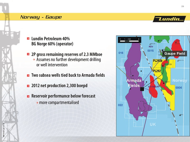 CAPITAL MARKET DAY 2013 – Lundin Petroleum – slide 26