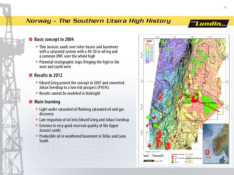 CAPITAL MARKET DAY 2013 – Lundin Petroleum – slide 77