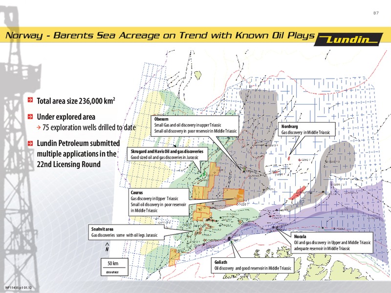 CAPITAL MARKET DAY 2013 – Lundin Petroleum – slide 87