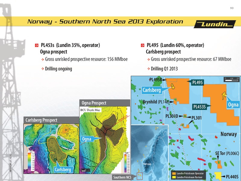 CAPITAL MARKET DAY 2013 – Lundin Petroleum – slide 93