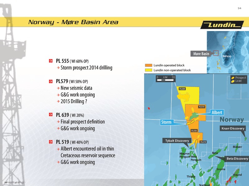 CAPITAL MARKET DAY 2013 – Lundin Petroleum – slide 94