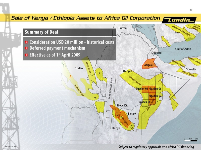 FINANCIAL PRESENTATION – Lundin Petroleum – slide 52