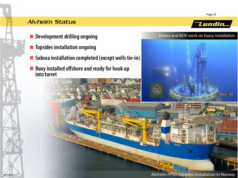 FINANCIAL RESULTS   YEAR END 2006 – Lundin Petroleum – slide 24