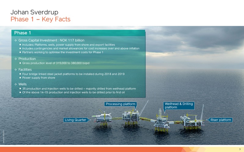PHASE 1 DEVELOPMENT February 2015 – Lundin Petroleum – slide 3