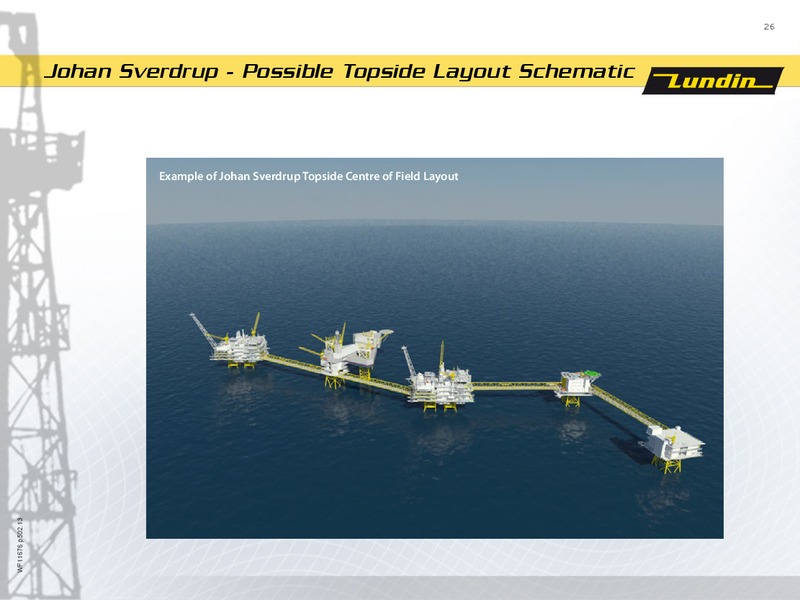INVESTOR PRESENTATION – Lundin Petroleum – slide 26