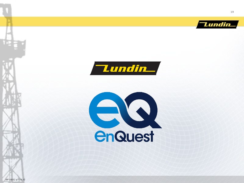 INVESTOR PRESENTATION – Lundin Petroleum – slide 19