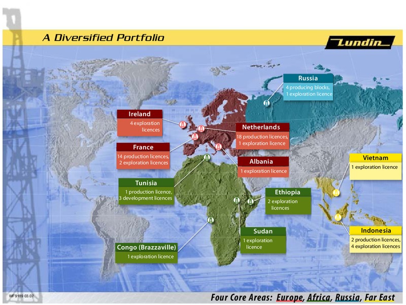 INVESTOR PRESENTATION – Lundin Petroleum – slide 12