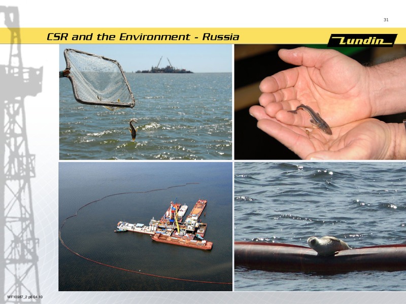 Arsstamma 2010 – Lundin Petroleum – slide 31