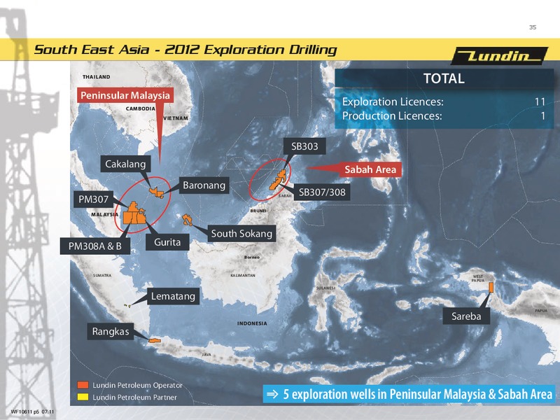 Q1 2012 Financial Presentation – Lundin Petroleum – slide 35