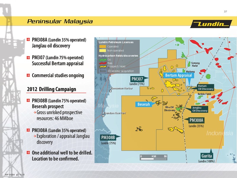 Q1 2012 Financial Presentation – Lundin Petroleum – slide 37