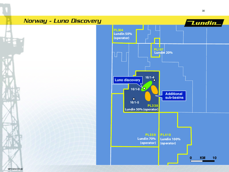 AGM 2008 – Lundin Petroleum – slide 30