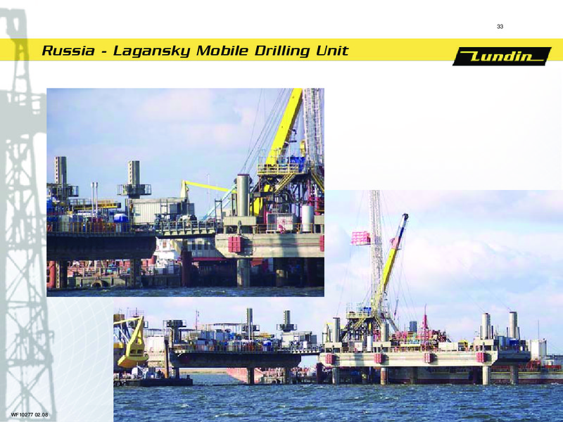 AGM 2008 – Lundin Petroleum – slide 33