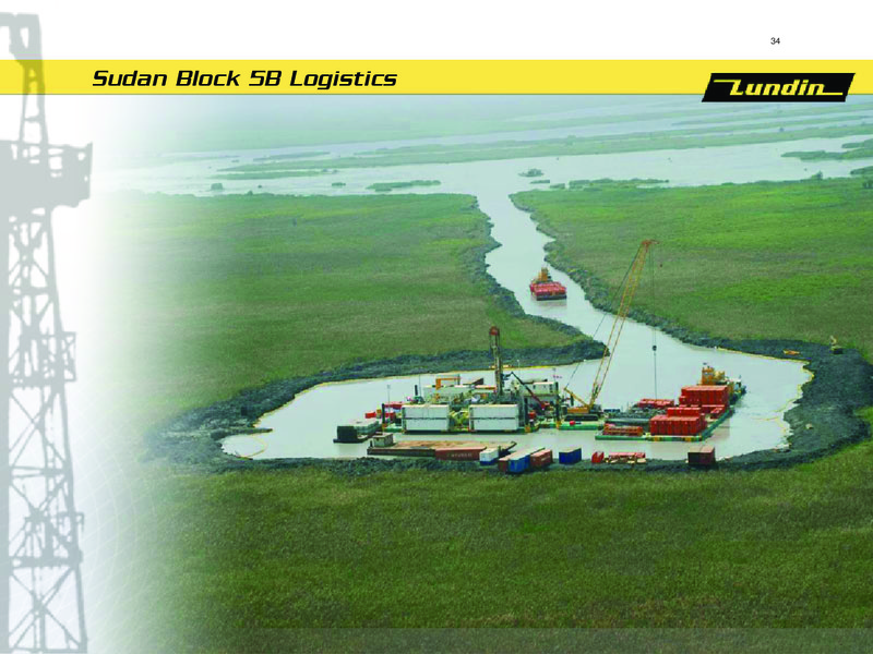 INVESTOR PRESENTATION – Lundin Petroleum – slide 34